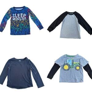 4PC 3T Long Sleeve Tee Bundle Old Navy John Deere